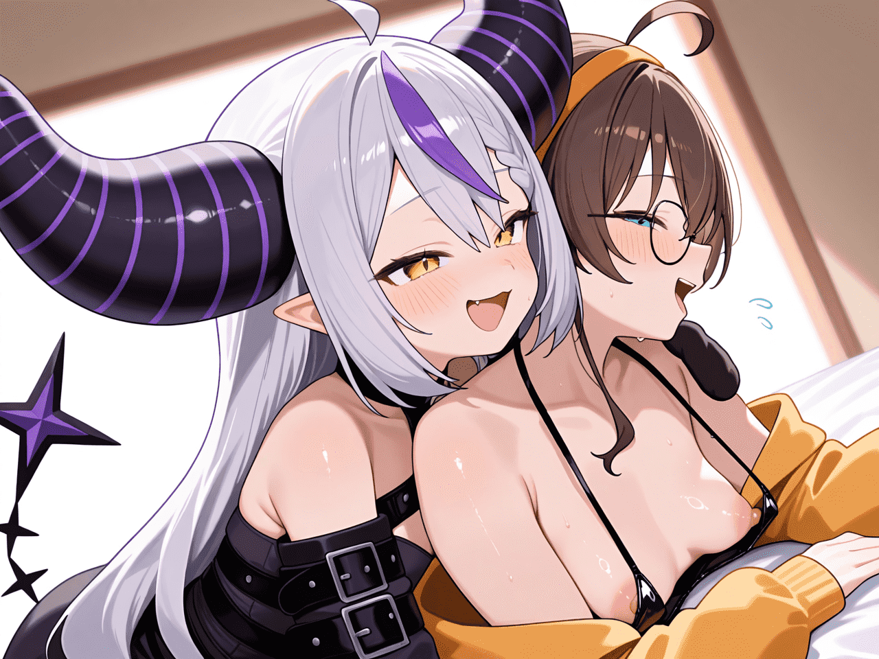 【ホロライブ】ラプラス・ダークネス 二次エロ画像 part4