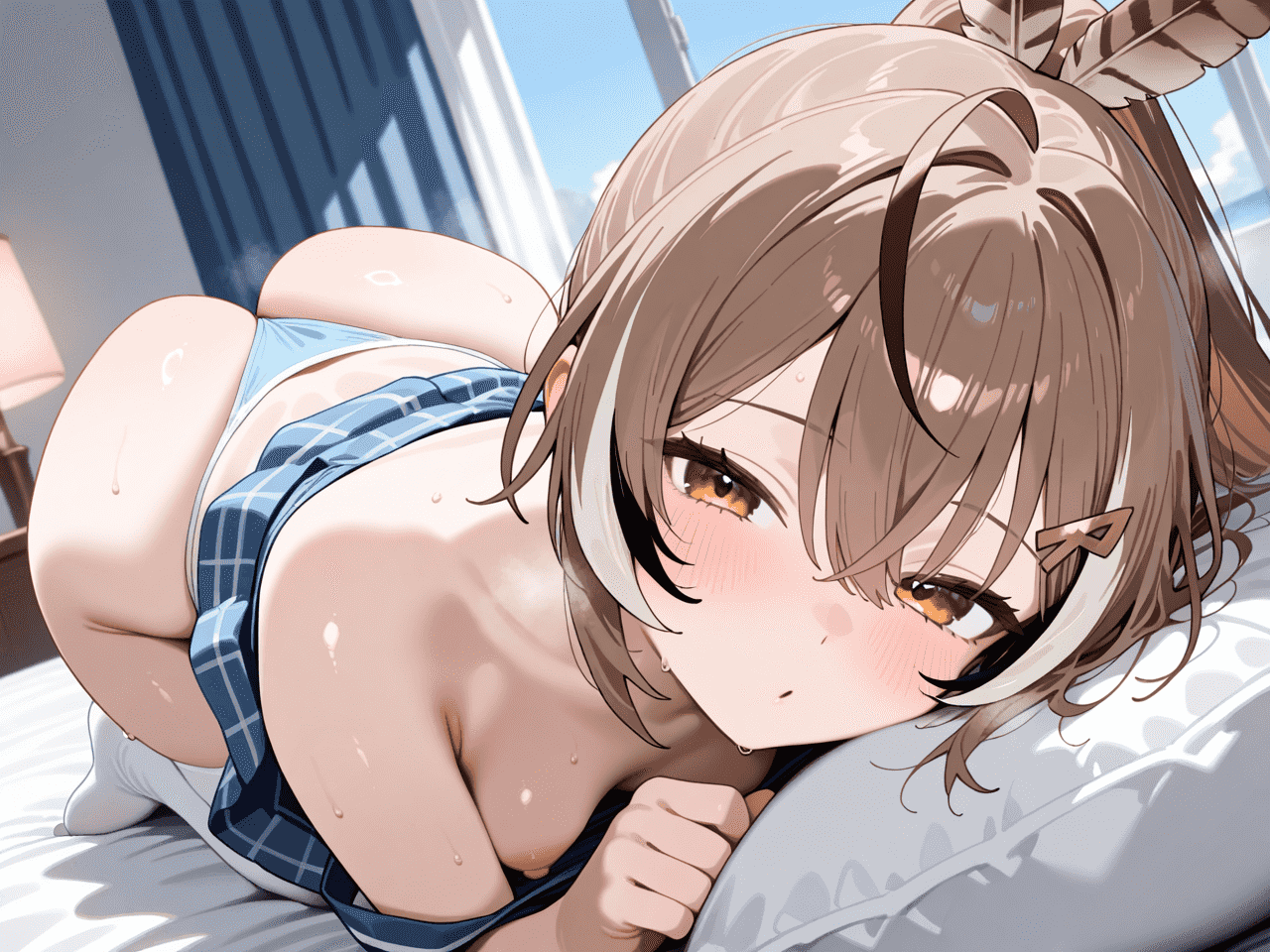 【ホロライブ】七詩ムメイ 二次エロ画像 part1